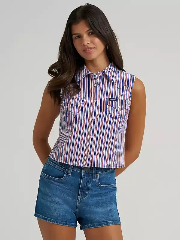 Women's Wrangler Brushpopper Snap Front Shirt #112379486