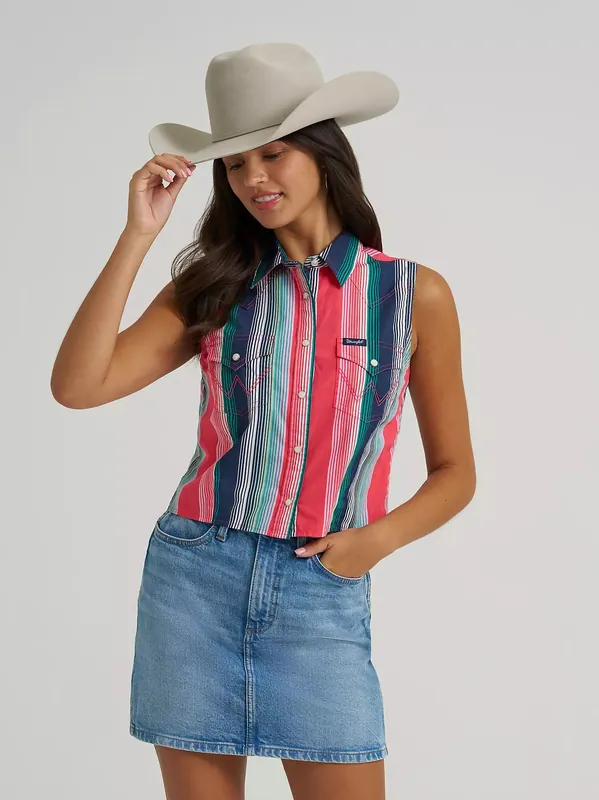 Women's Wrangler Brushpopper Snap Front Shirt #112379504