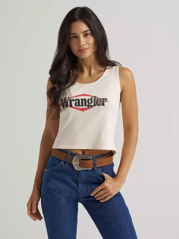 Women's Wrangler Ribbed Tank #112375857