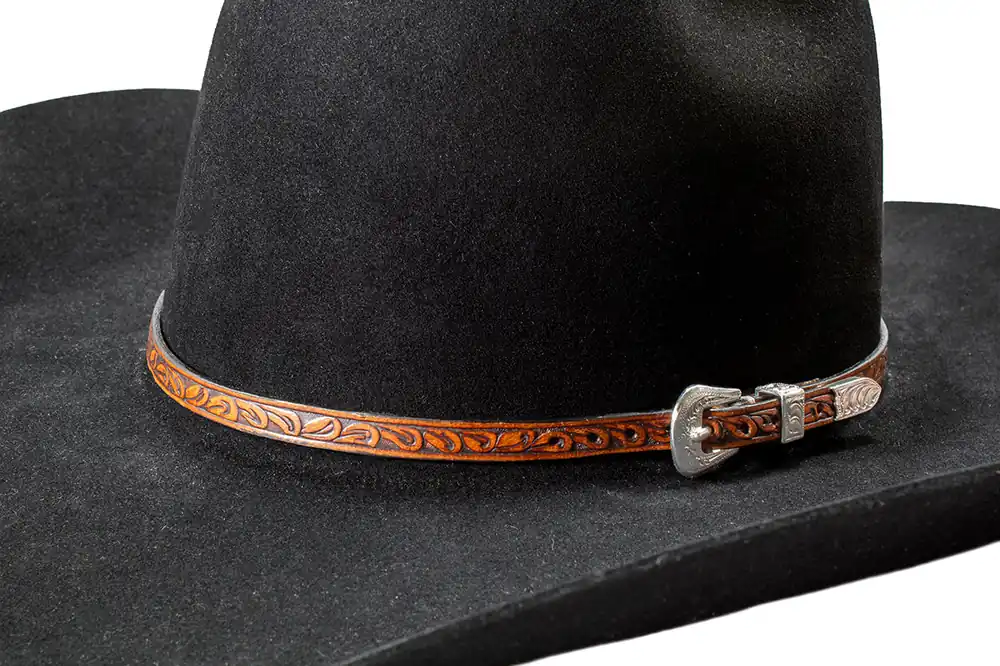 Twister Leather Hatband #0282102