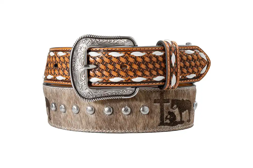 Men's 3D Western Belt #D100020608