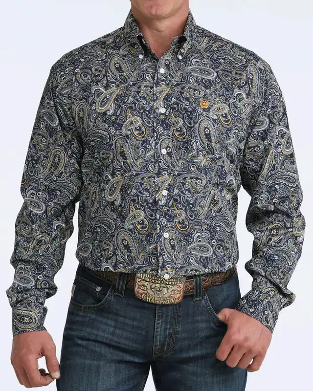 Men's Cinch Button Down Shirt #MTW1106072
