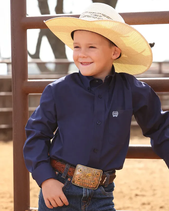 Boy's Cinch Button Down Shirt #MTW7060412