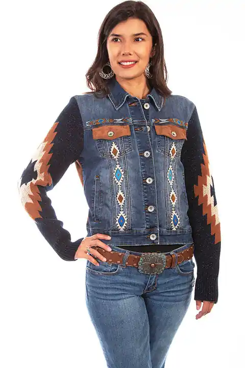Women's Scully Denim Jacket #HC639-DEN
