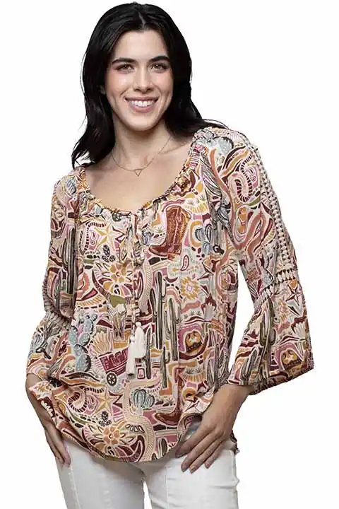 Women's Scully Blouse #HC1041