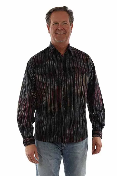 Men's Scully Button Down Shirt #5427-MUL