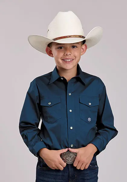 Boy's Roper Snap Front Shirt #03-030-0265-4102
