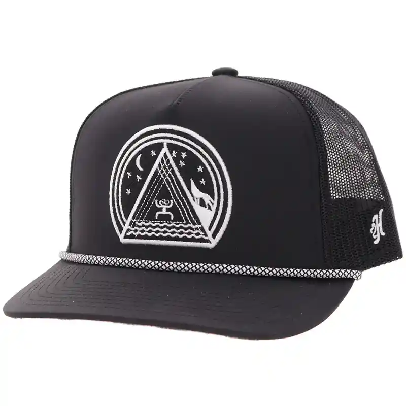Men's Hooey Music Cap #2640T-BK