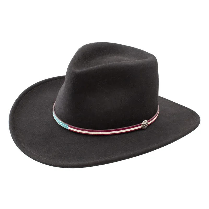 Stetson Bozeman USA 250th Edition Crushable Wool Hat #TWB250-8132