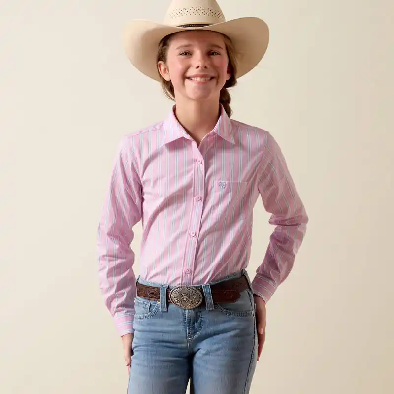 Girl's Ariat Kirby Button Down Shirt #10073491