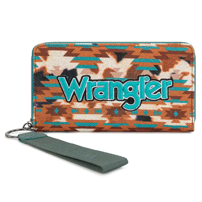 Women's Wrangler Aztec Print Wallet #WG302-W006