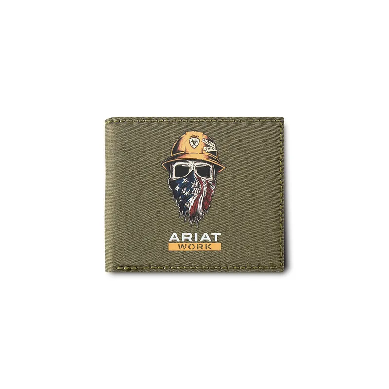 Men's Ariat Work Bi-Fold Wallet #A3401619