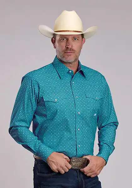 Men's Roper Snap Front Shirt #03-001-0225-4049