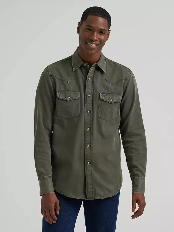 Men's Wrangler Snap Front Shirt #112381633