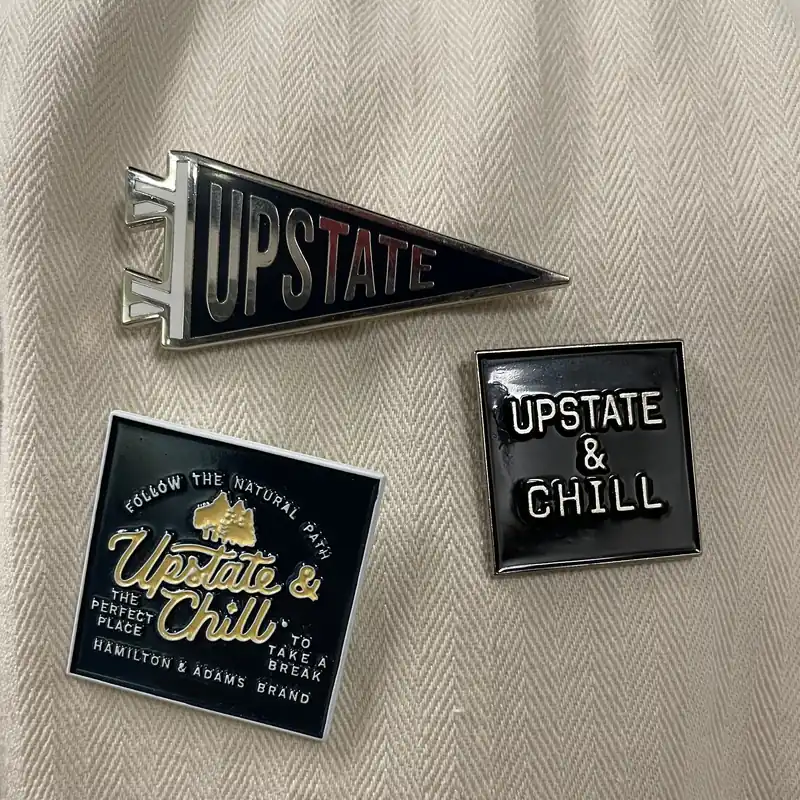 Enamel Pin - Upstate & Chill