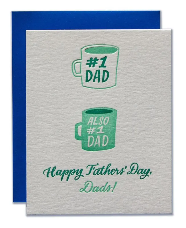 #1 Dads - Ladyfingers Letterpress