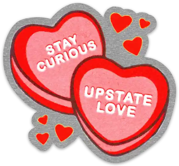 Upstate Love Sticker - Hamilton & Adams