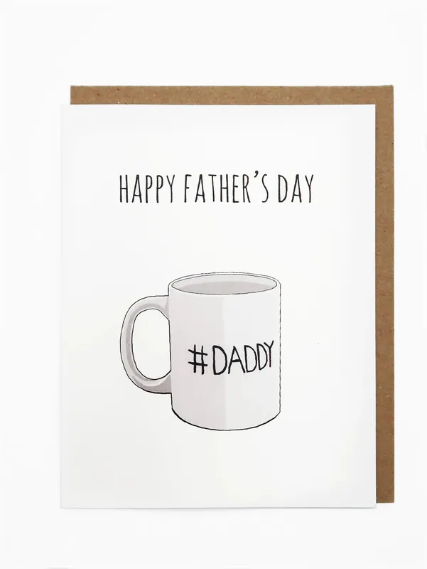 Father's Day Mug Card - Copine