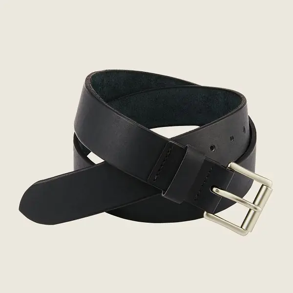 Red Wing Heritage Black-Pioneer Leather Belt