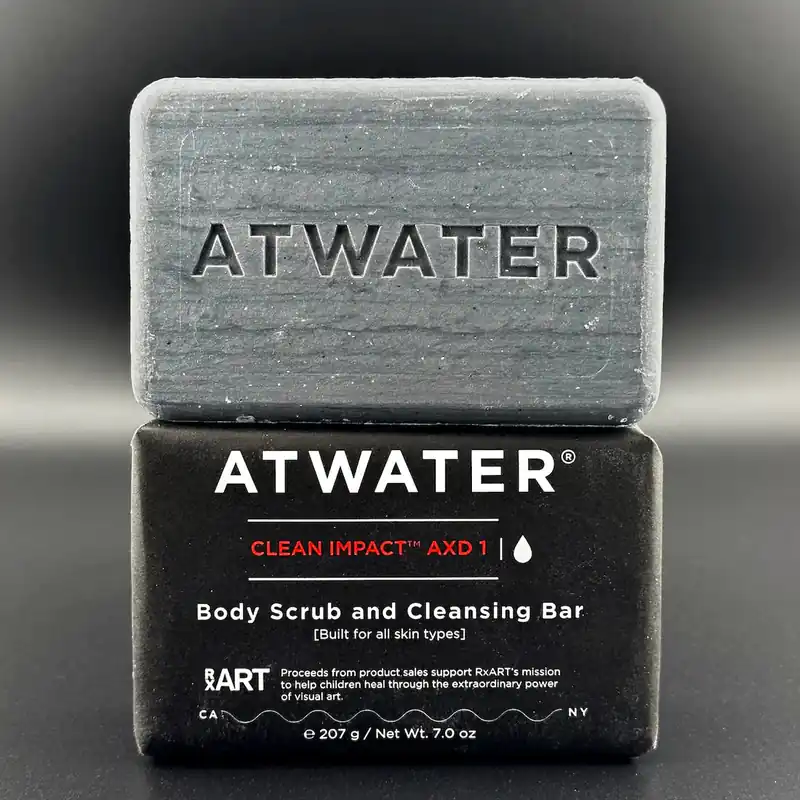 Clean Impact AXD1 Body Scrub and Cleansing Bar - Atwater