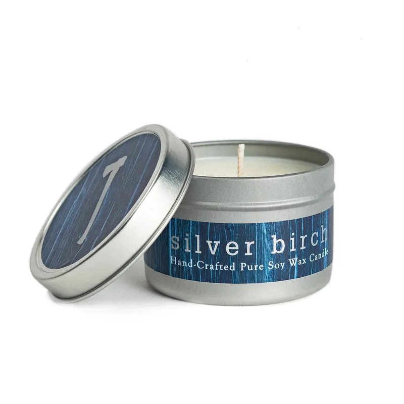 Silver Birch 4oz Candle - Kalastyle Soap Co.