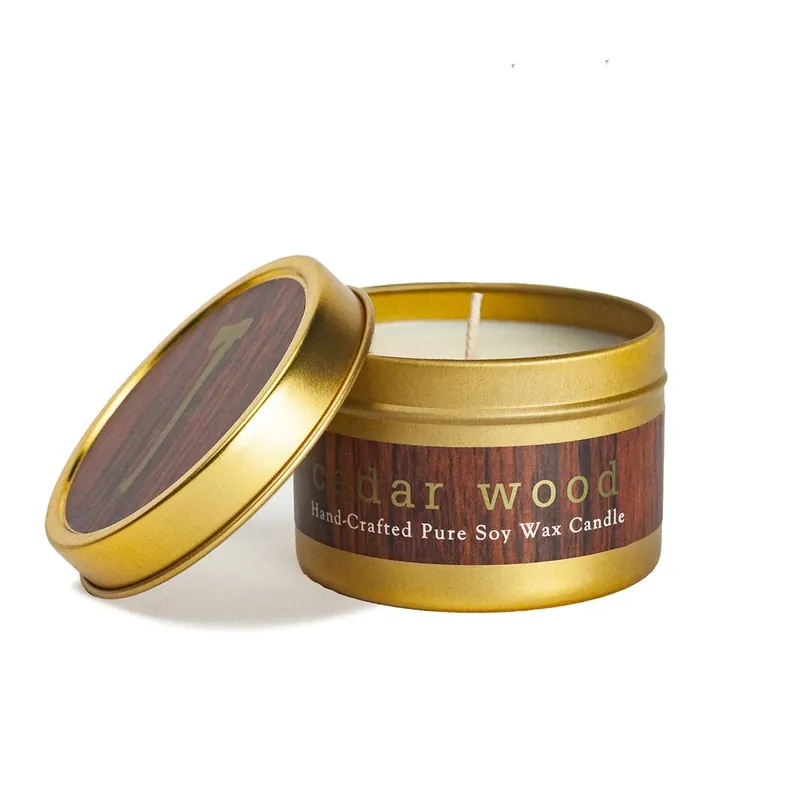Cedar Wood 4oz Candle - Kalastyle Soap Co.