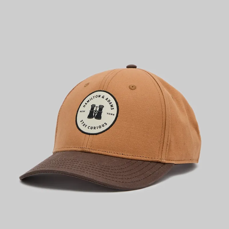 Hamilton & Adams™ Logo Hat - Bracken Waxed Canvas