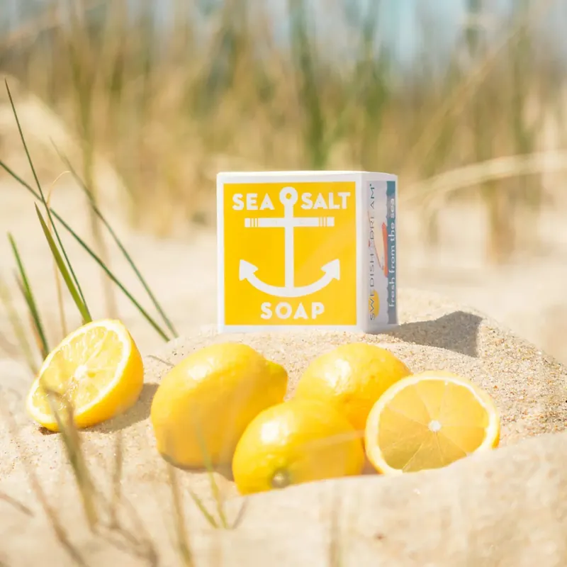Sea Salt Lemon Soap - Kalastyle Soap Co.