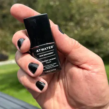Skin Groomers AutoNail Lacquer Black Chopper - Atwater