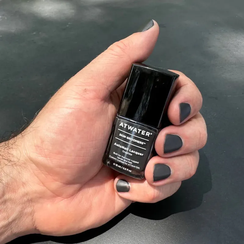Skin Groomers AutoNail Lacquer Graphite - Atwater