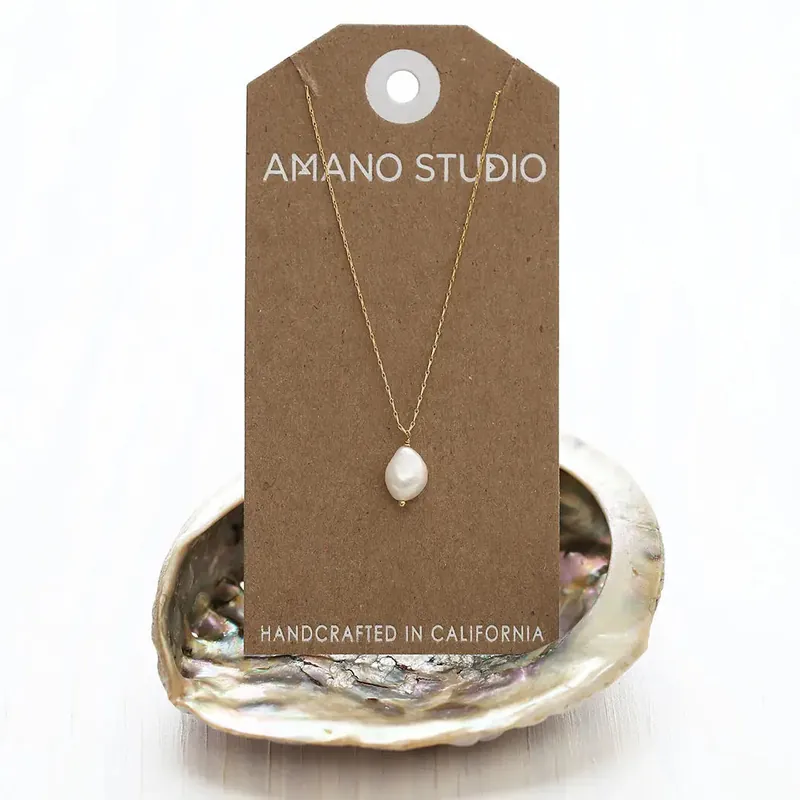 Fresh Water Pearl Necklace - Amano Studio
