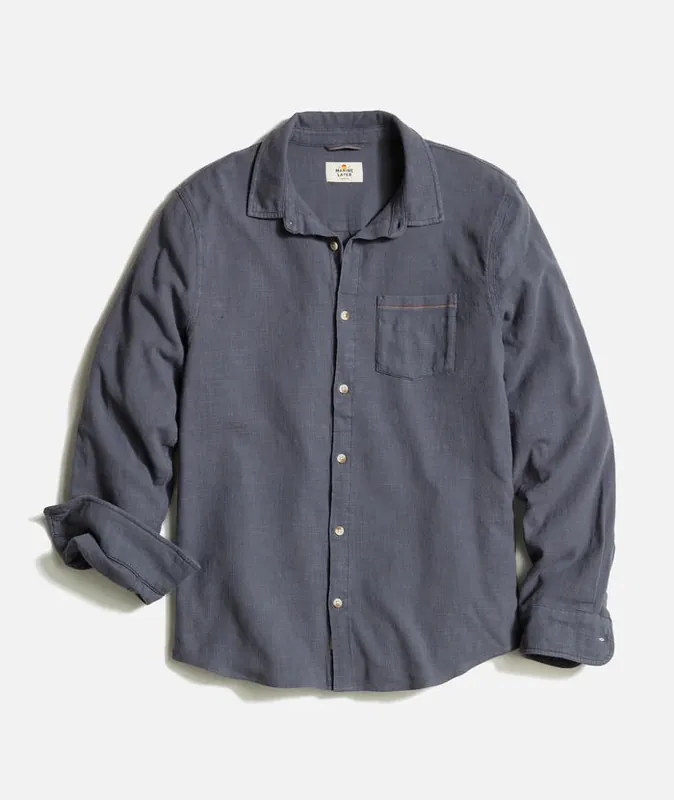 Classic Stretch Selvage Shirt - India Ink