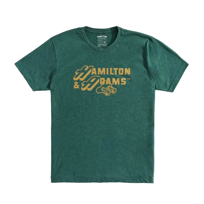 Hamilton & Adams™ T: Heather Forest Green