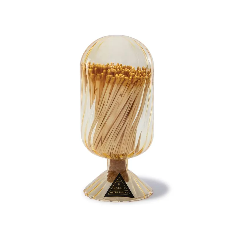 Helix Match Cloche Gold w/ Gold Tipped Matches - Skeem