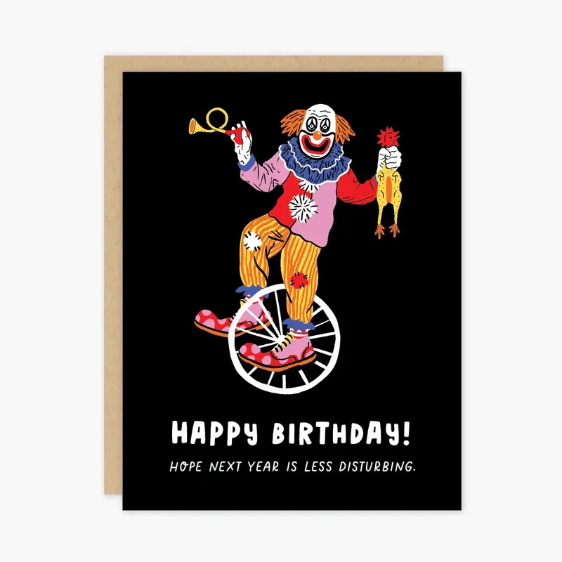 Birthday Disturbing Clown - Party of One