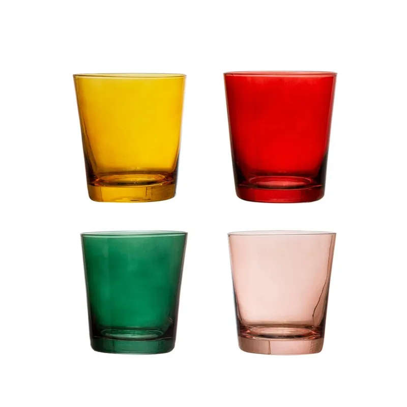 12oz Low Ball Drinking Glass - Creative Co-Op