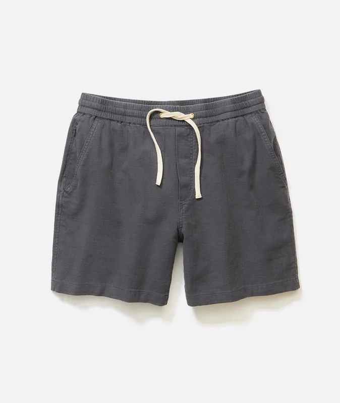 Saturday Beach Short 6" - Faded Black