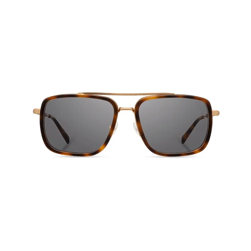 Grant: Matte Brindle & Matte Gold // Walnut - Grey
