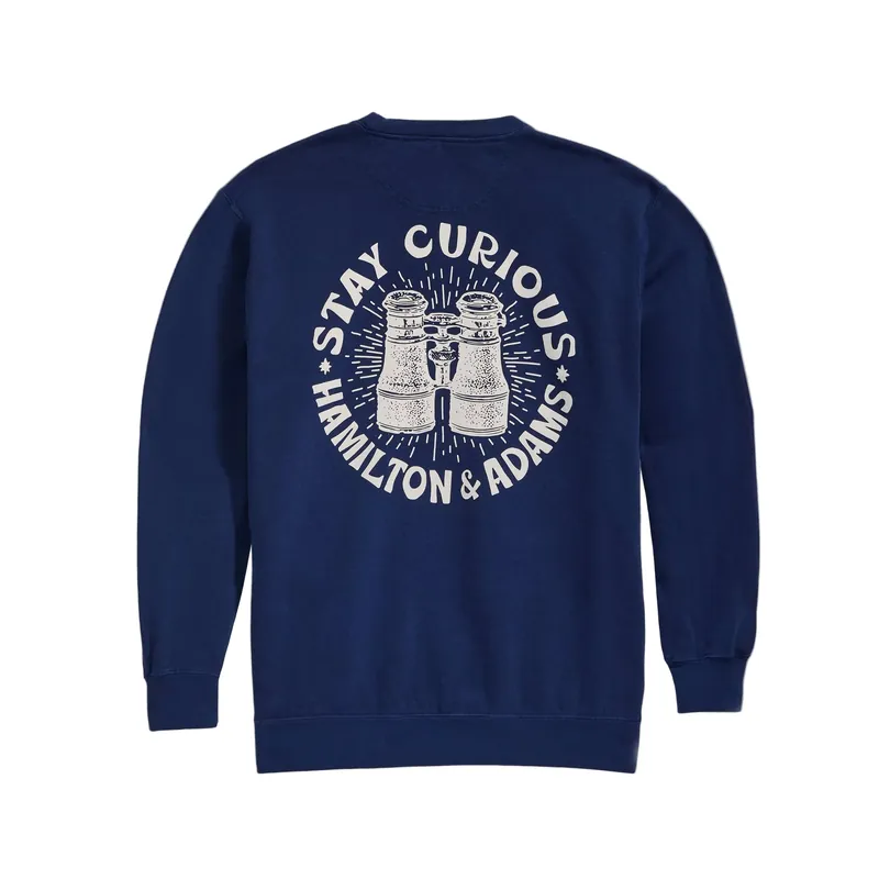 Bright Binoculars Crewneck - Hamilton & Adams