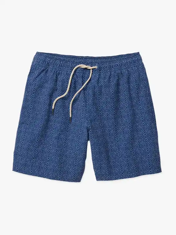 Bayberry Trunk - Navy Shibori