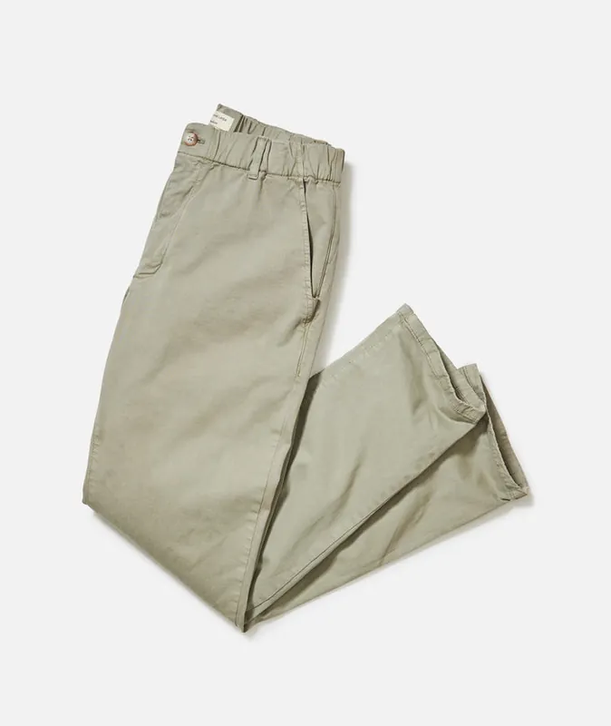 Saturday Slim Straight Twill Chino - Vetiver