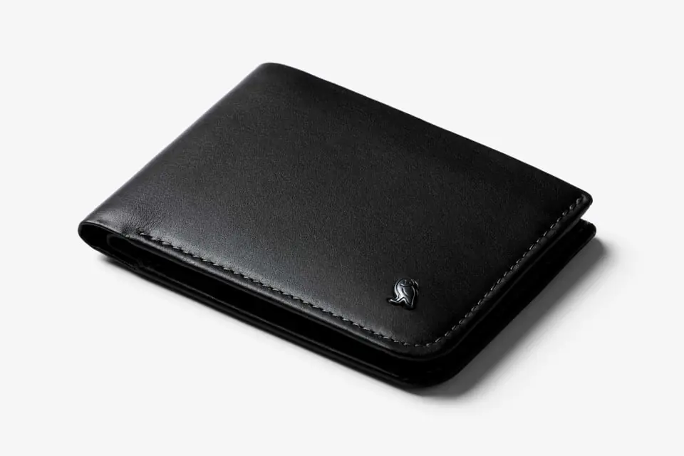 Hide & Seek Lo Leather Wallet - Black
