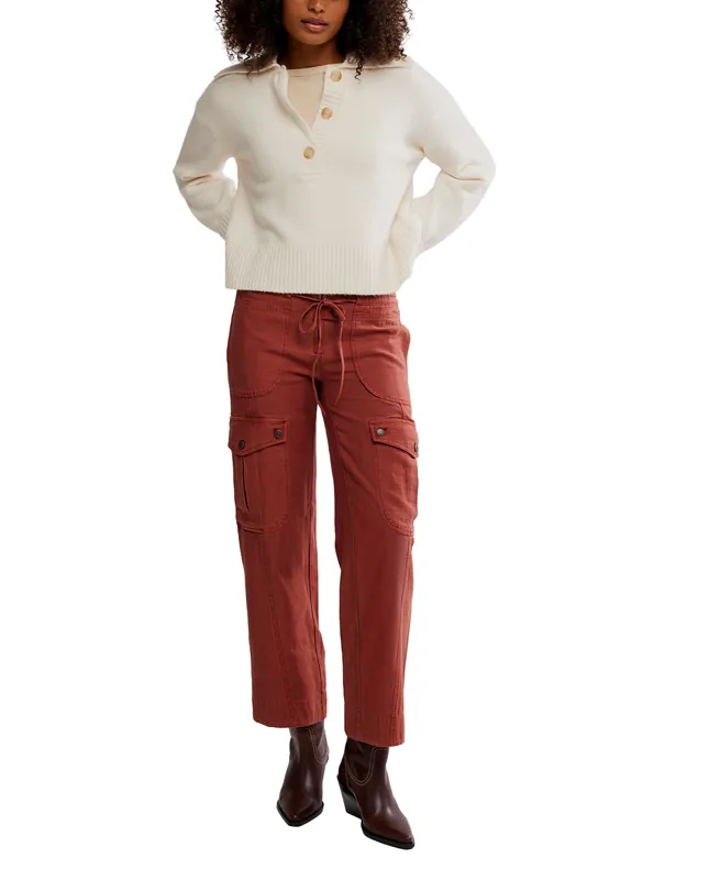 Park Avenue Pant in Spiced Rum - Free People