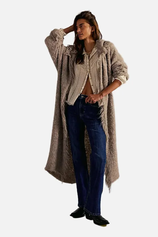 Double Knot High Rise Straight Jean in Aegean - Free People