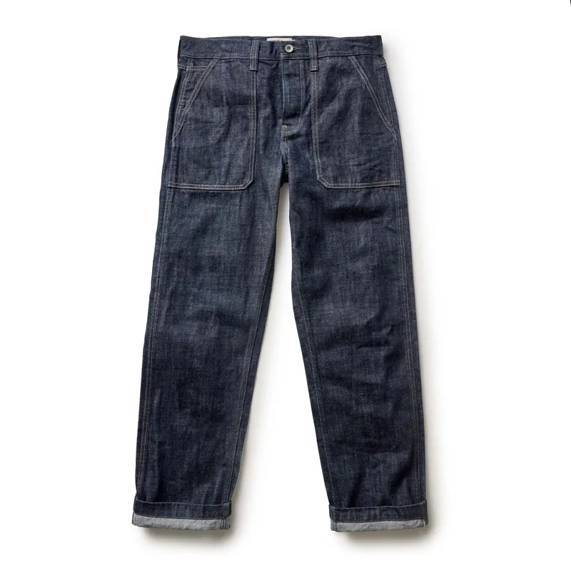 The Mariner Jean in Rinsed Organic Selvedge - Taylor Stitch