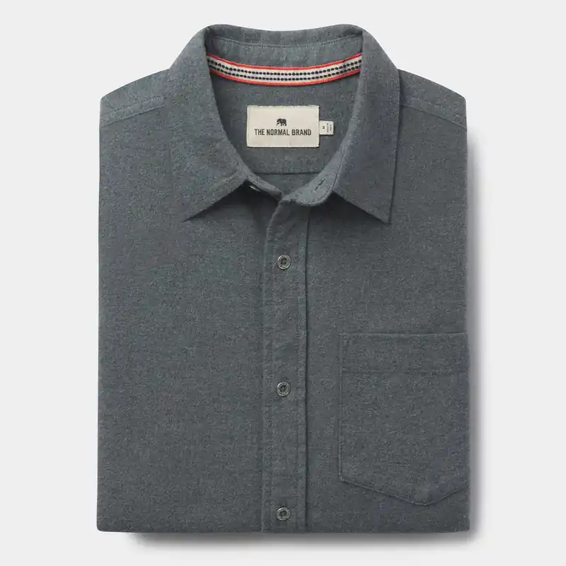Fairbanks Brushed Chamois Button Up - Waterloo