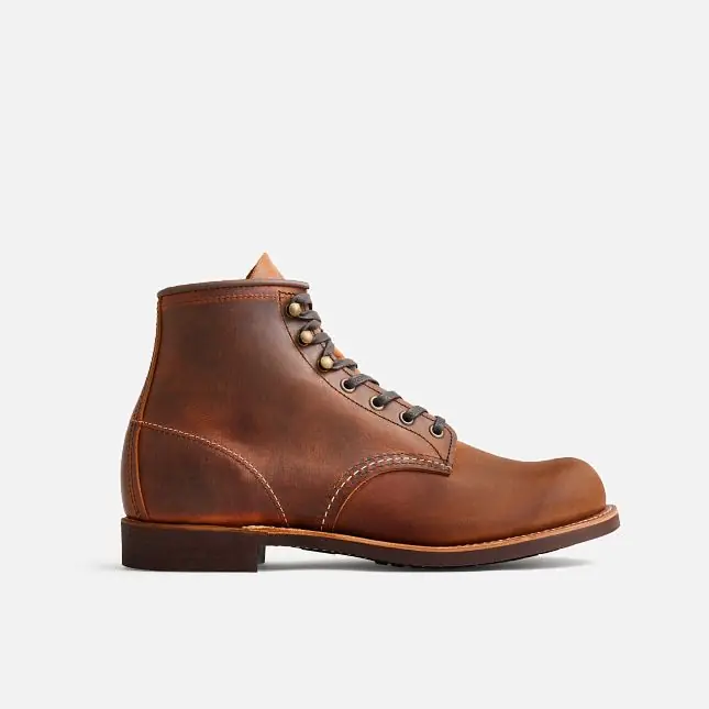 Blacksmith Boot - 03343 Copper Rough & Tough Leather