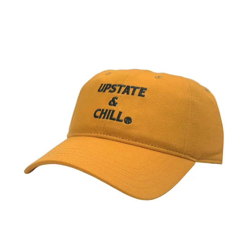 Upstate & Chill Classic Dad Hat - Athletic Gold