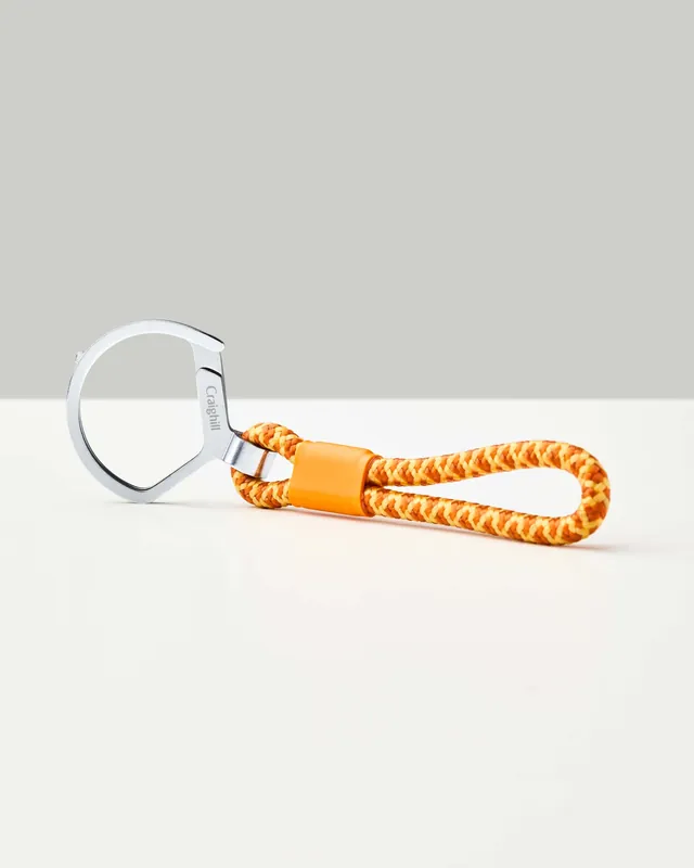 Rope Split Ring - Orange