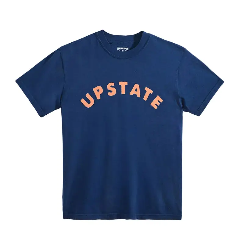 Upstate Arch T - Navy/Orange